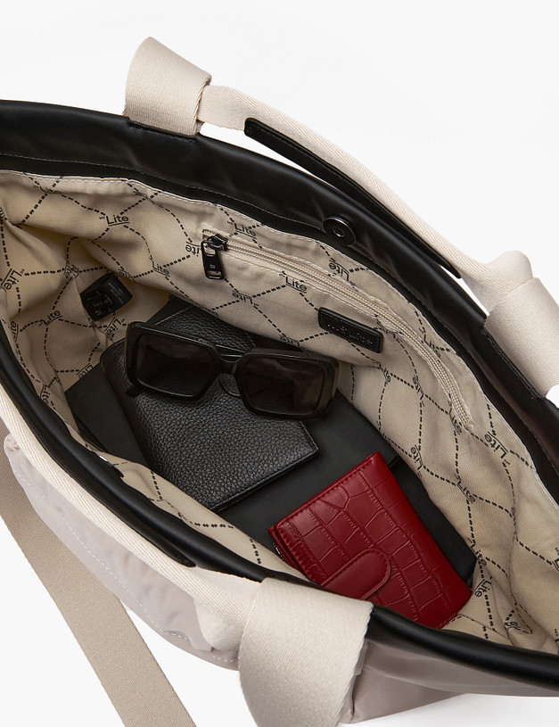 Бежевая женская сумка MASCOTTE 646-4108-208 | ракурс 7