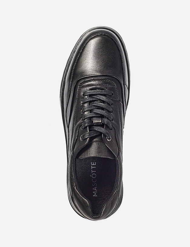 Черные мужские кроссовки MASCOTTE 58-121421-0102 | ракурс 6