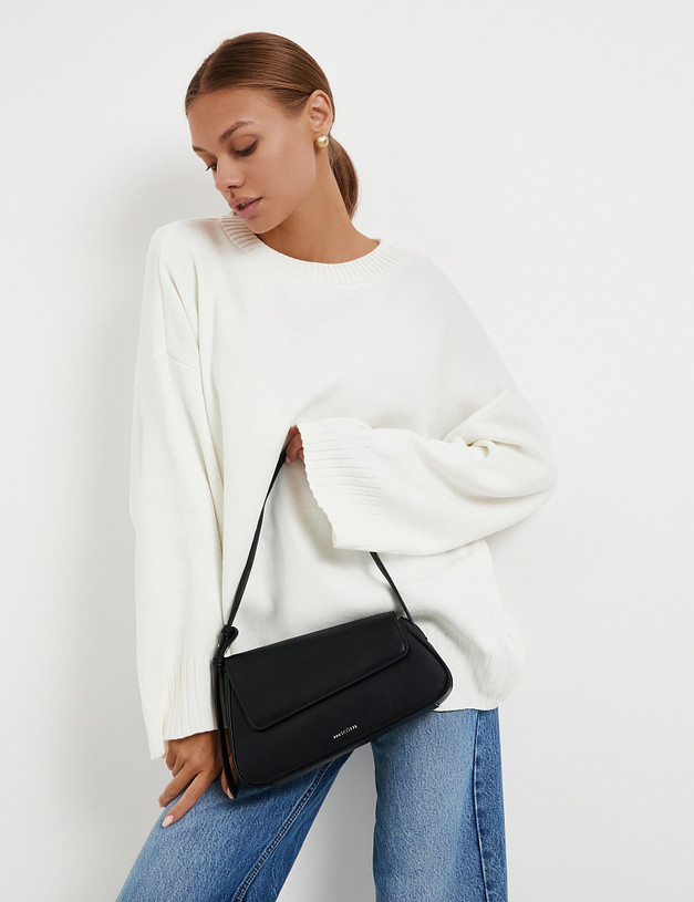 Черная женская сумка MASCOTTE 610-5206-602 | ракурс 1