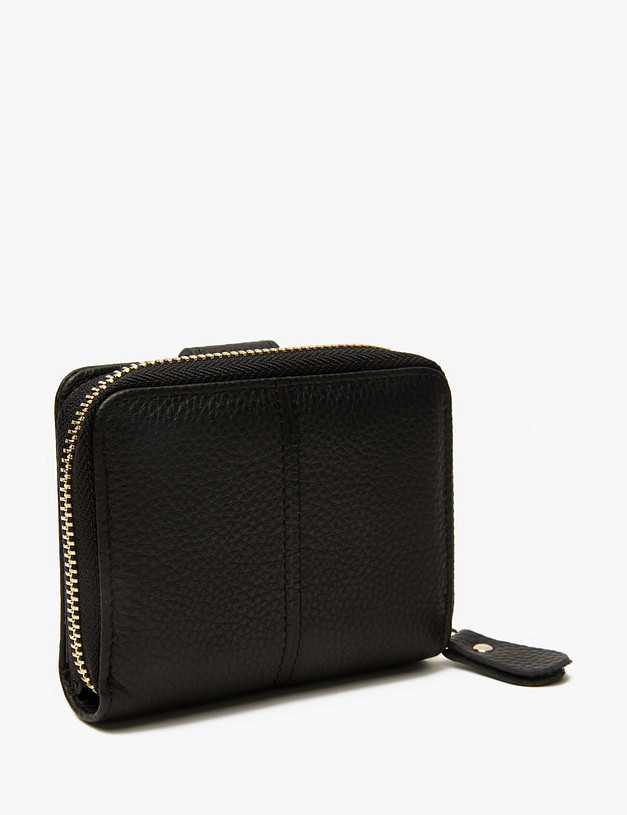 Черный женский кошелек MASCOTTE 660-4101-102 | ракурс 3 Черный женский кошелек MASCOTTE 660-4101-102 | ракурс 3