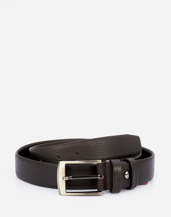 727-1239-109 Ремень муж. нат.кожа/нат.кожа корич, Mascotte