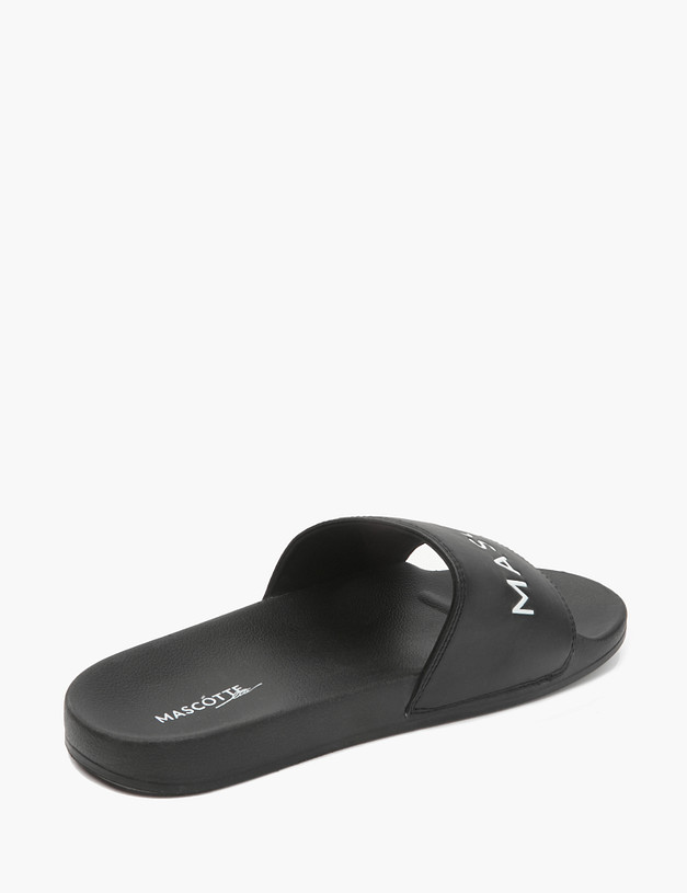Черные мужские сабо MASCOTTE 151-110121-0602 | ракурс 4