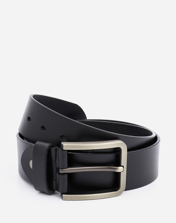 701-1210-602 Ремень жен. кож.спилок черн, Mascotte