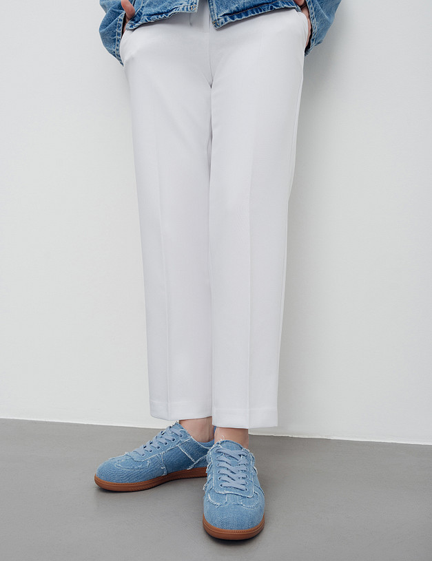 Синие женские кеды MASCOTTE 234-416821-0203 | ракурс 1