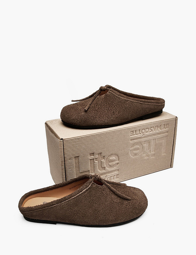 Коричневые женские сабо MASCOTTE 98-610911-0219 | ракурс 6