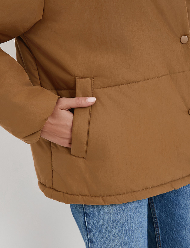 Коричневая женская куртка MASCOTTE 874-5201-2409 | ракурс 6