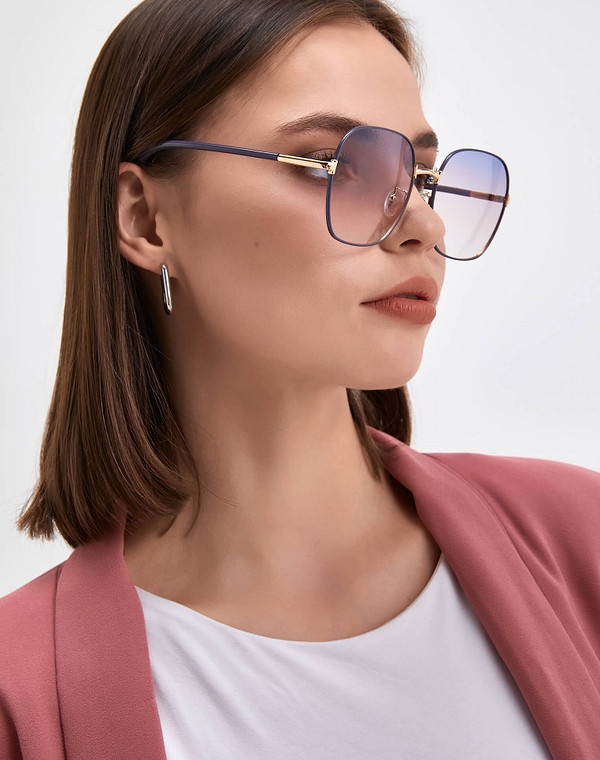 753-3119-7707 Очки женские и.мат. фиол, Mascotte