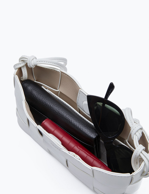 Белая женская сумка MASCOTTE 610-4101-601 | ракурс 7