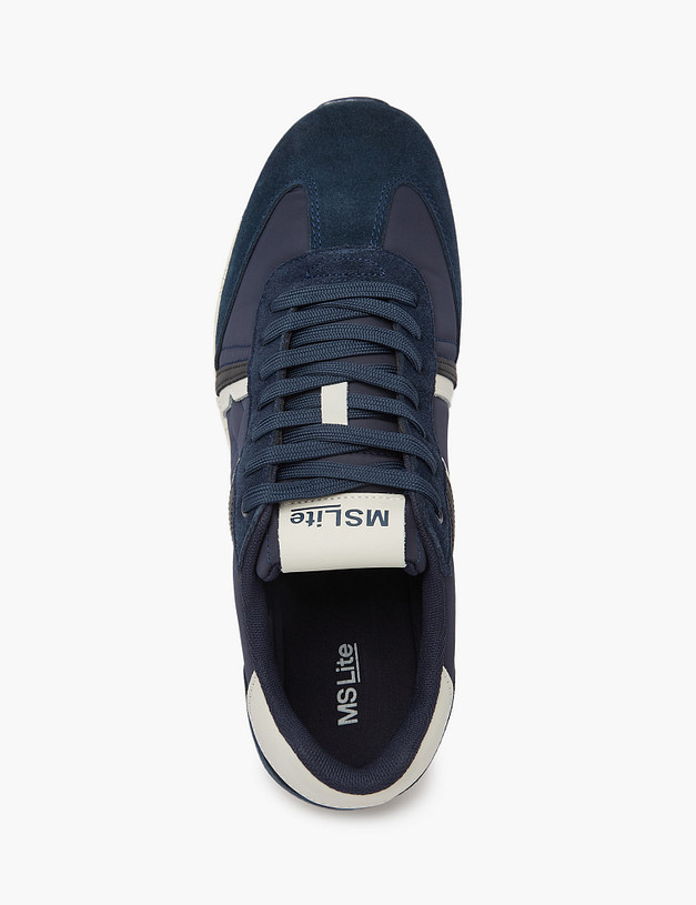 Синие мужские кроссовки MASCOTTE 189-3215022-0203 | ракурс 4