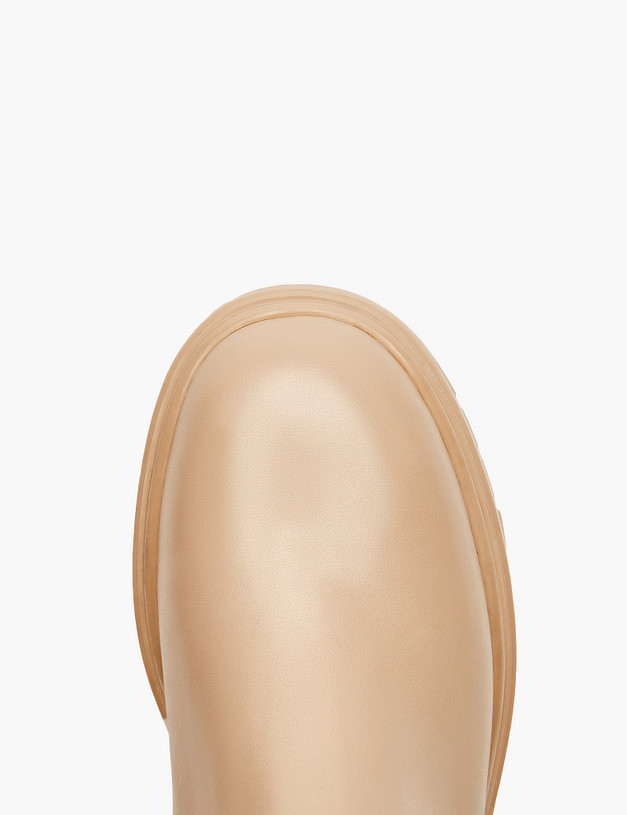 Бежевые женские зимние сапоги MASCOTTE 233-322432-4164M | ракурс 4 Бежевые женские зимние сапоги MASCOTTE 233-322432-4164M | ракурс 4