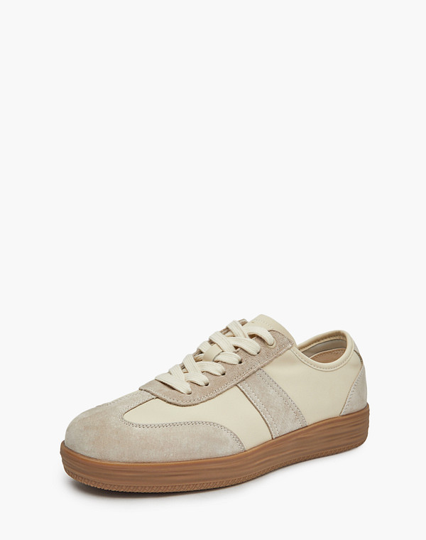 234-415721-0108 Полуботинки для активного отдыха женские кож.спилок-нат.кожа/текстиль серо-беж-беж, Lite by Mascott