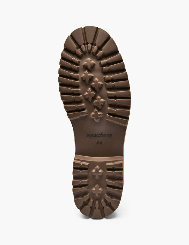 Коричневые мужские топ-сайдеры MASCOTTE 175-612111-0209 | ракурс 5