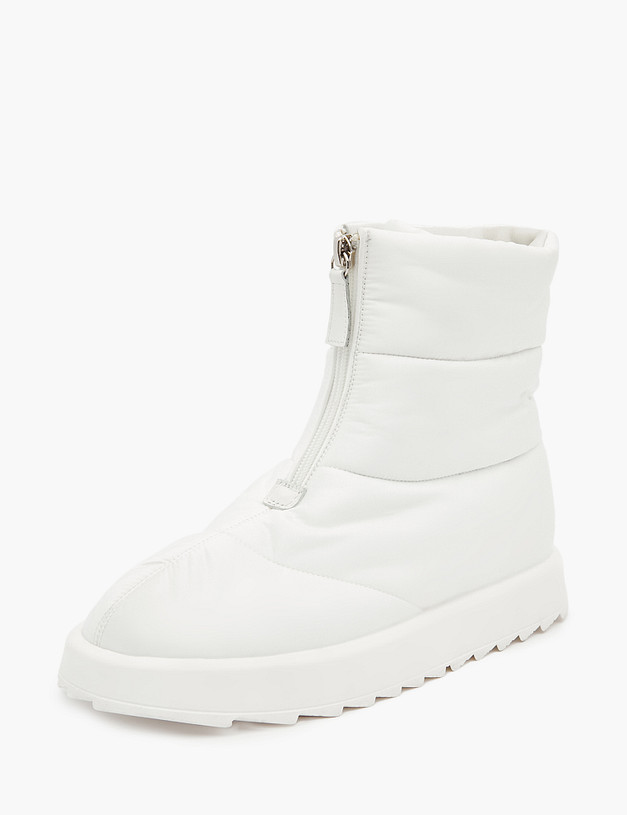 Белые женские дутики MASCOTTE 47-3203422-0201 | ракурс 3