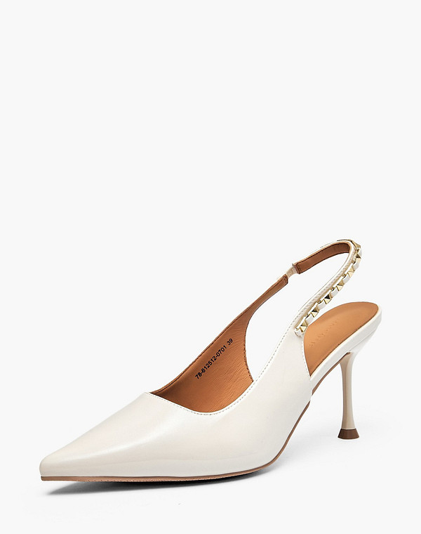 78-612512-0701 Туфли летние женские лак.кожа/нат.кожа молочн, Mascotte