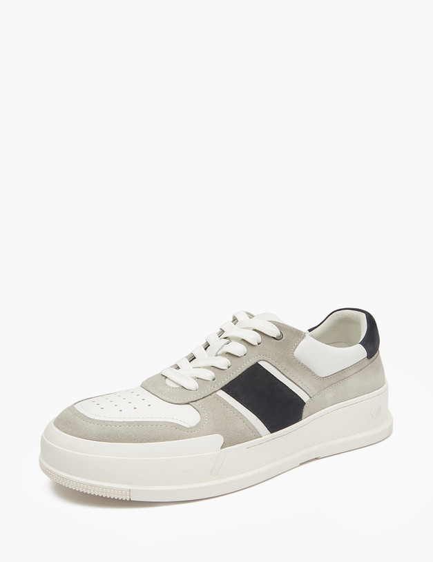 Серые мужские кеды MASCOTTE 22-5111816-3290M | ракурс 2