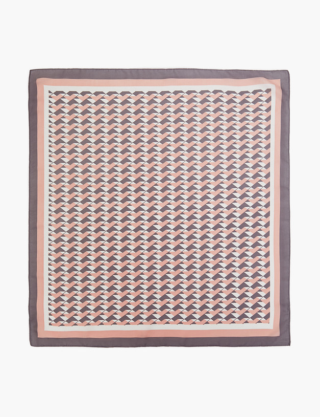 Серый женский платок MASCOTTE 763-3207-2407 | ракурс 2