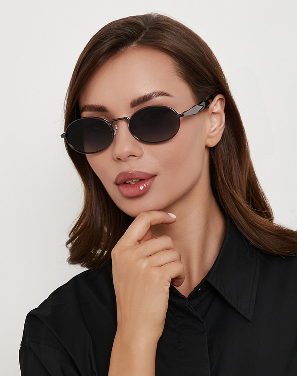 793-6121-7710 Очки женские и.мат. серый, Mascotte