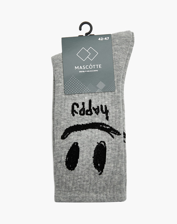 764-3107-2610 Носки мужские серый, Mascotte
