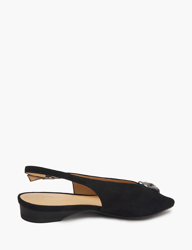 Черные женские туфли MASCOTTE 175-5163312-3605M | ракурс 5