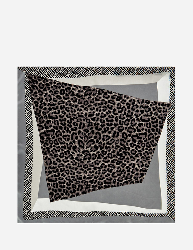 Серый женский платок MASCOTTE 730-1209-2402 | ракурс 1