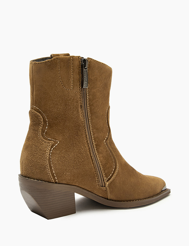 Светло-коричневые женские казаки MASCOTTE 233-520923-0609 | ракурс 3