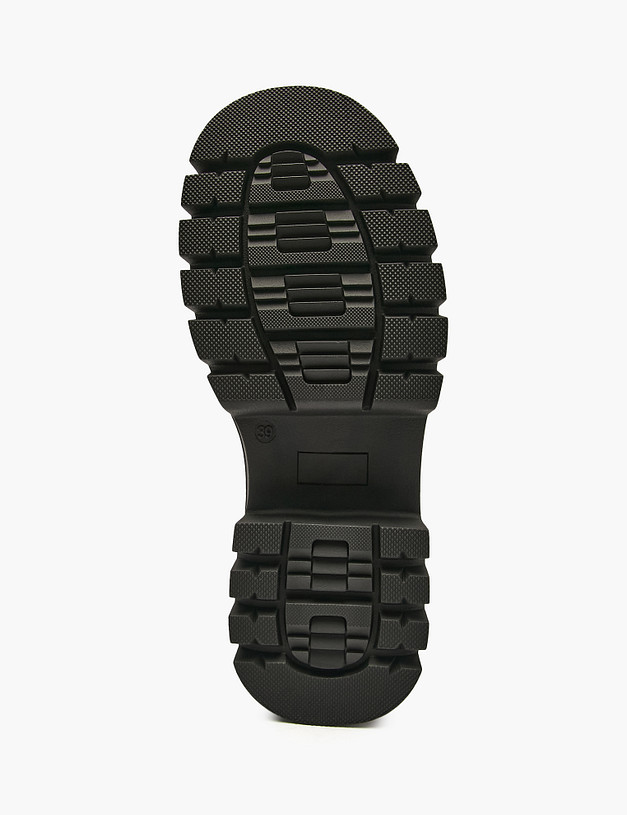 Черные женские зимние ботинки MASCOTTE 98-521451-0602 | ракурс 4