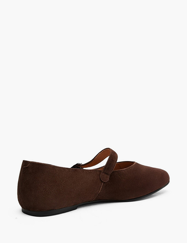 Коричневые женские туфли Мэри Джейн MASCOTTE 233-613711-4690M | ракурс 3