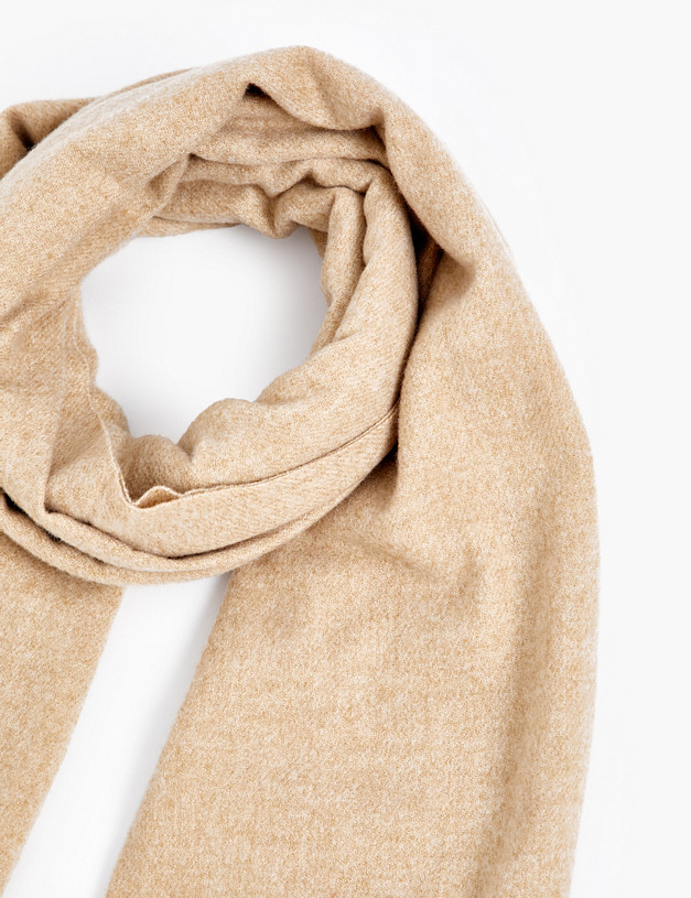 Бежевый женский шарф MASCOTTE 766-5218-2401 | ракурс 3