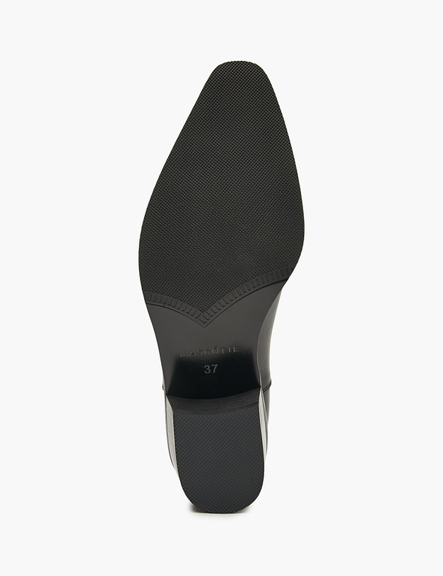 Черные женские казаки MASCOTTE 58-526321-0102 | ракурс 5