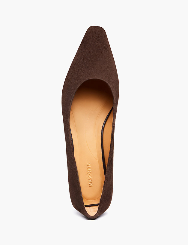 Коричневые женские туфли MASCOTTE 94-613411-4680M | ракурс 4