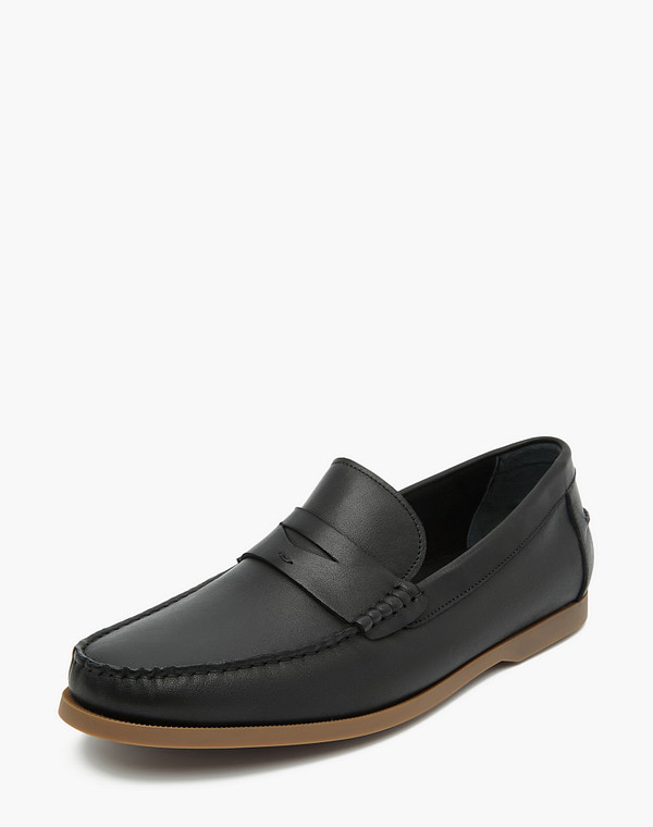 128-313521-0102 Полуботинки мужские нат.кожа/текстиль-нат.кожа черн, Mascotte