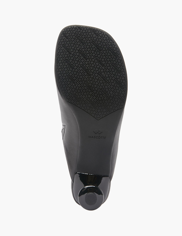 Черные женские мюли MASCOTTE 15-511911-0502 | ракурс 7 Черные женские мюли MASCOTTE 15-511911-0502 | ракурс 7