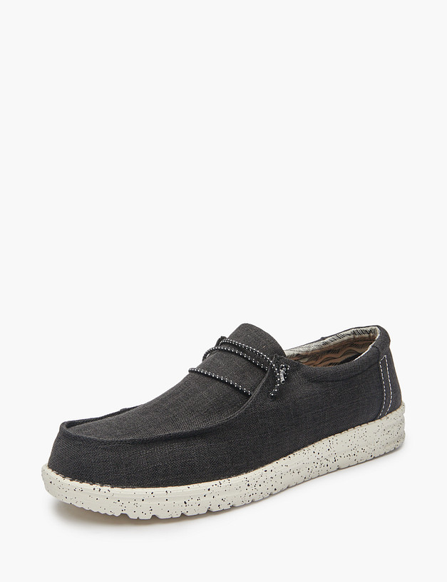 Черные мужские полуботинки MASCOTTE 151-511621-0202 | ракурс 2