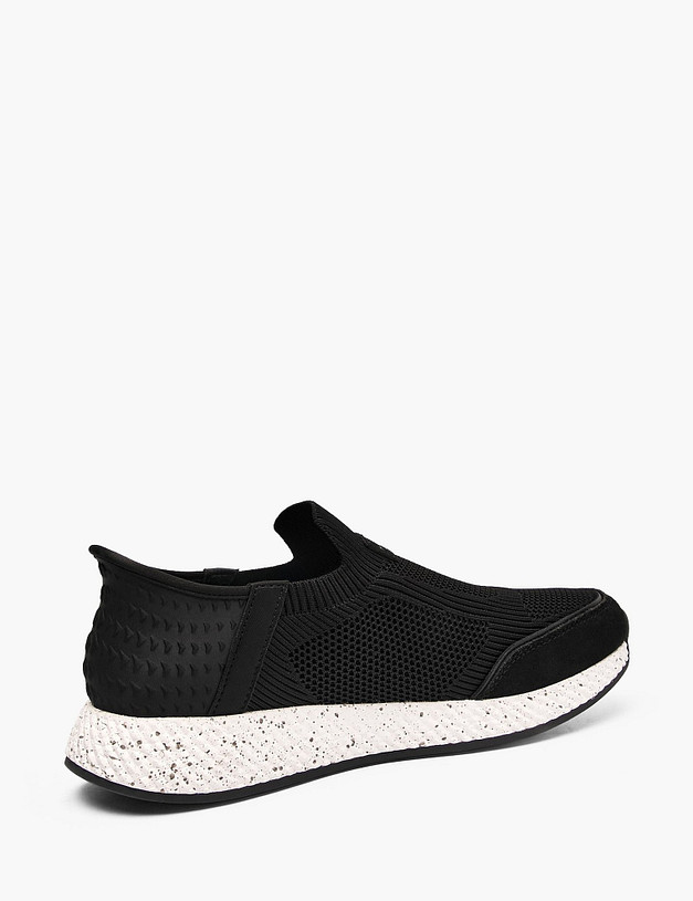 Черные мужские полуботинки MASCOTTE 189-6131624-0202 | ракурс 3