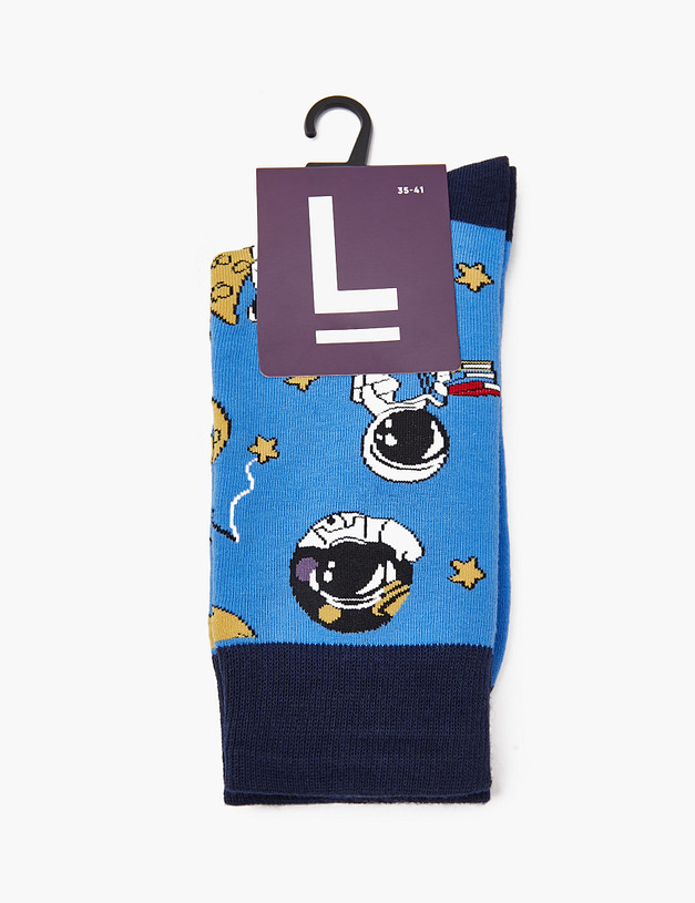 Носки с принтом "Космонавт" MASCOTTE 764-3223-2611 | ракурс 1