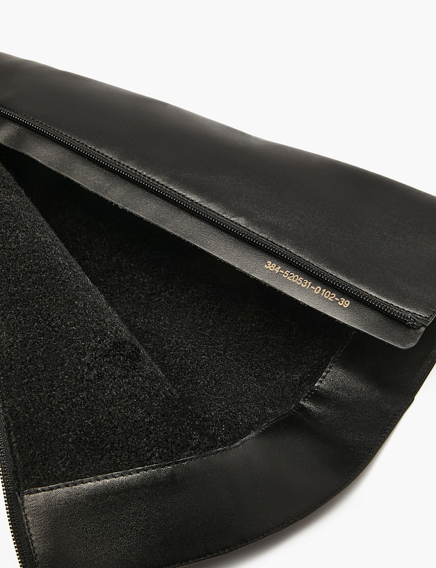 Черные женские зимние сапоги MASCOTTE 384-520531-0102 | ракурс 6