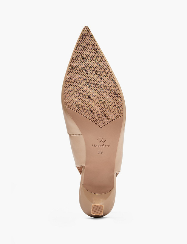 Бежевые женские туфли MASCOTTE 78-612611-0708 | ракурс 5