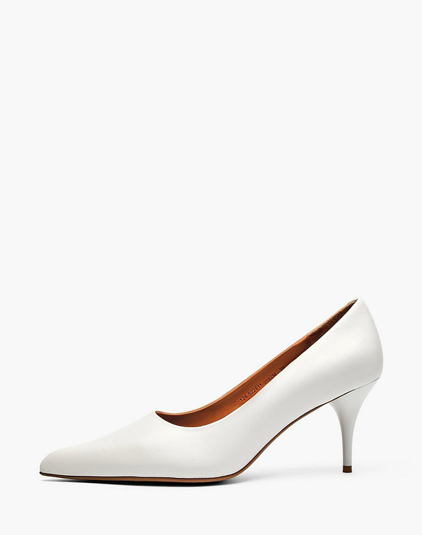 126-522611-3592M Туфли женские нат.кожа/нат.кожа бел, Mascotte