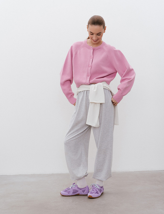 Фиолетовые женские кроссовки с сетчатыми вставками MASCOTTE 22-5161421-4664M | ракурс 2