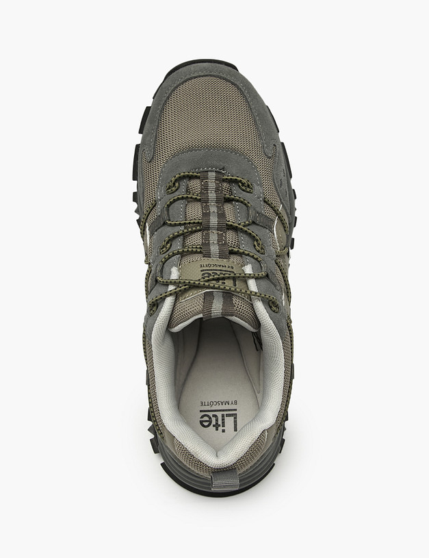 Оливковые мужские кроссовки MASCOTTE 64-523121-0210 | ракурс 4