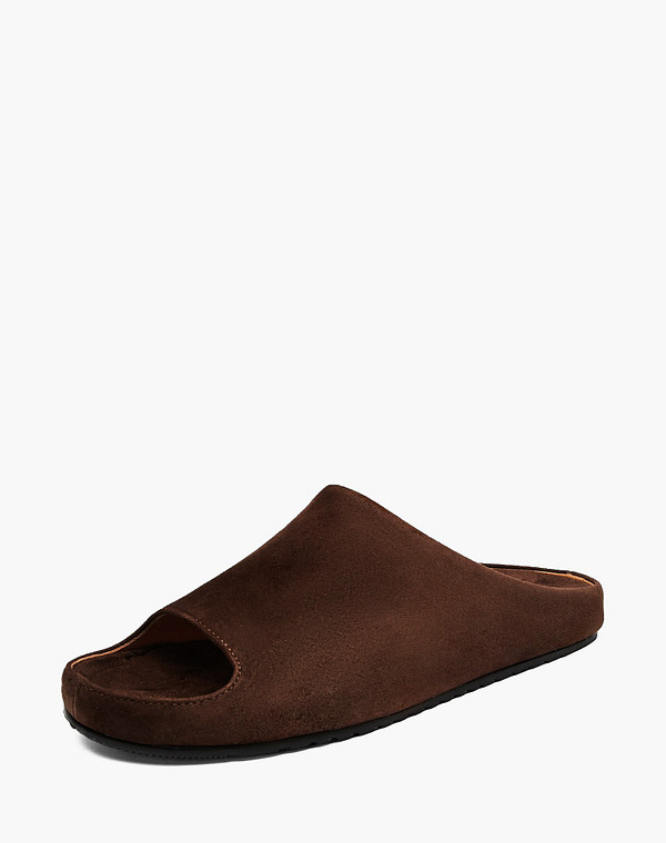 234-611911-4690M Туфли летние женские велюр/нат.кожа корич, Mascotte