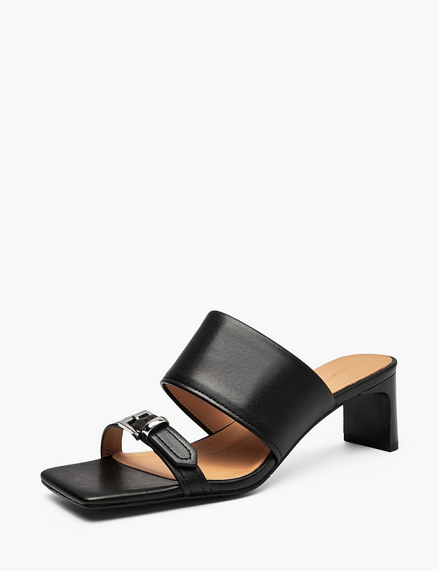 Черные женские сабо MASCOTTE 94-612112-1002M | ракурс 2