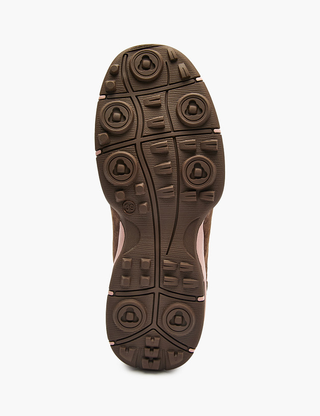 Коричневые женские кроссовки MASCOTTE 234-521221-0209 | ракурс 5