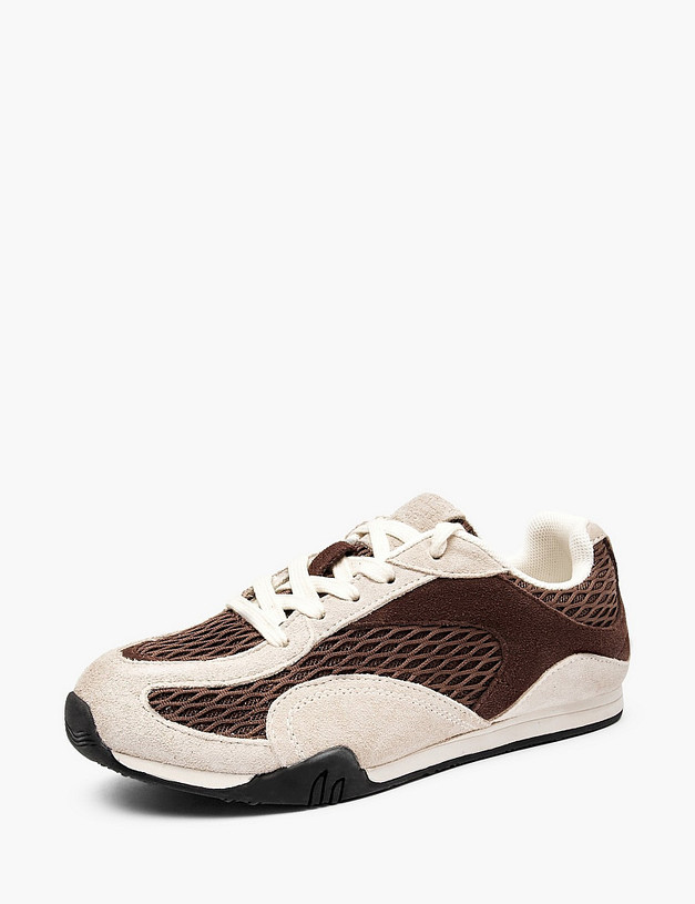 Серые детские кроссовки MASCOTTE 234-618021-0201 | ракурс 2