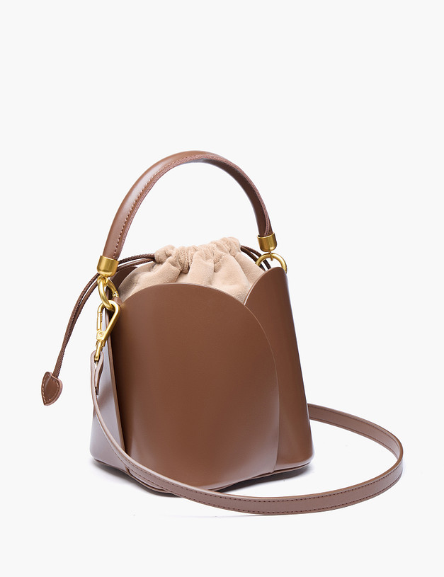 Коричневая женская сумка MASCOTTE 660-6105-609 | ракурс 2