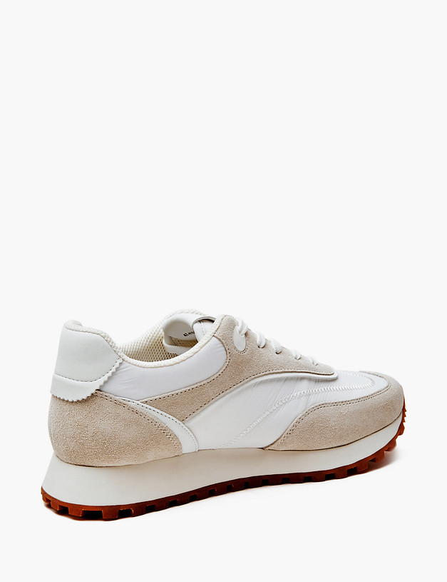 Молочные женские кроссовки MASCOTTE 47-410421-0201 | ракурс 3
