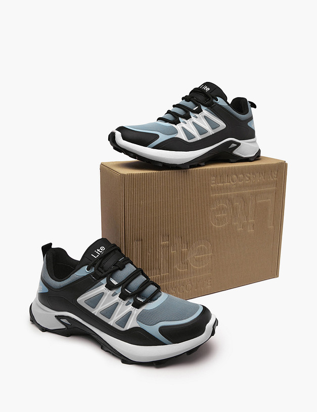 Синие мужские кроссовки MASCOTTE 156-510621-0203 | ракурс 6