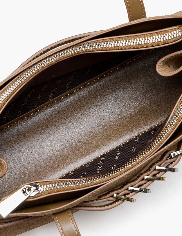 Коричневая женская сумка MASCOTTE 660-6128-601 | ракурс 3