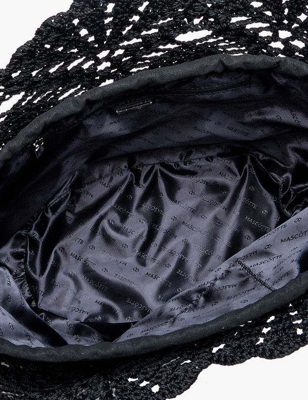 Черная женская сумка MASCOTTE 660-6130-202 | ракурс 3