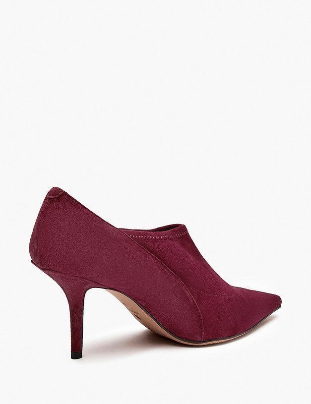 Бордовые женские ботильоны MASCOTTE 15-610111-0605 | ракурс 3